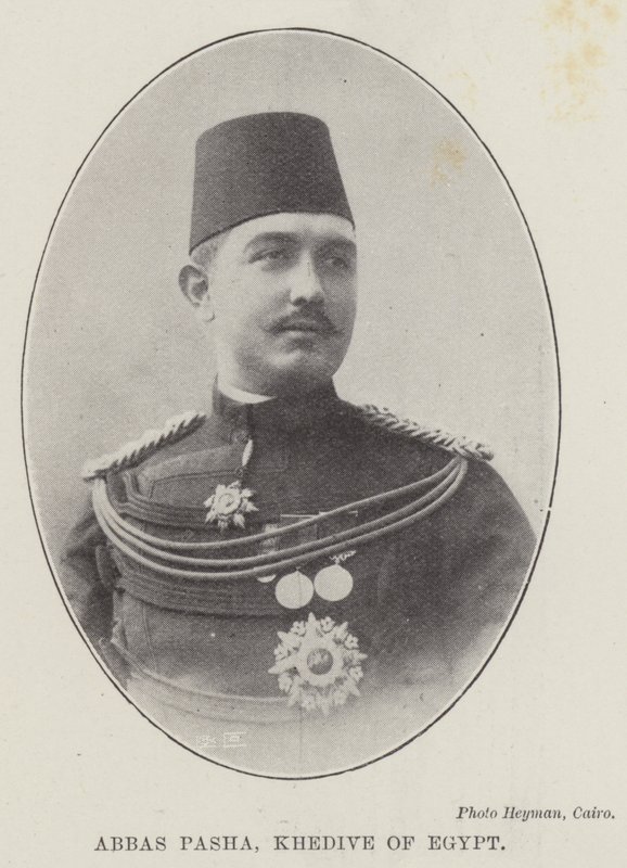 Abbas Paşa, Mısır Hidivi by English Photographer