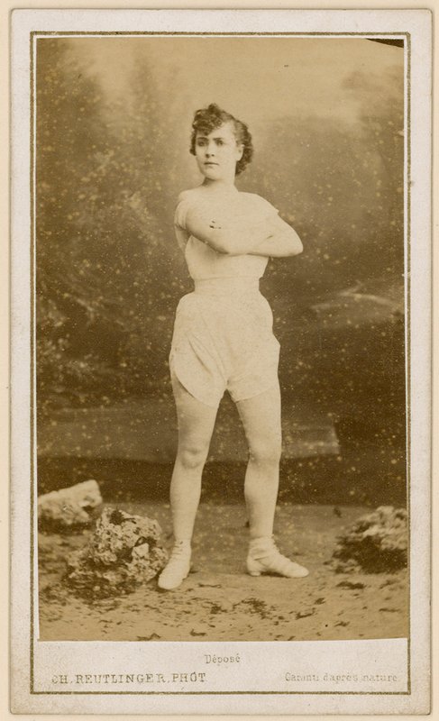 Adah Isaacs Menken, oyuncu, ressam ve şair by English Photographer