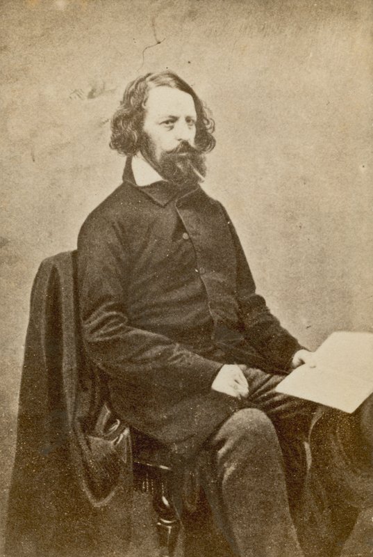 Alfred Tennyson by English Photographer
