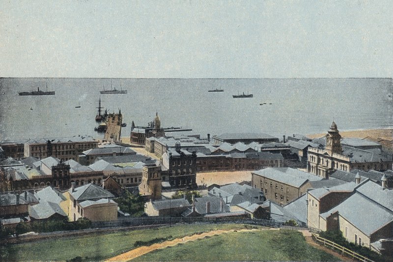 Algoa Körfezi ve Port Elizabeth by English Photographer