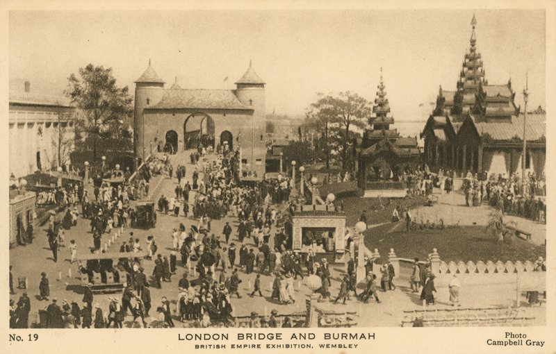 Britanya İmparatorluğu Sergisi, Wembley, Middlesex by English Photographer
