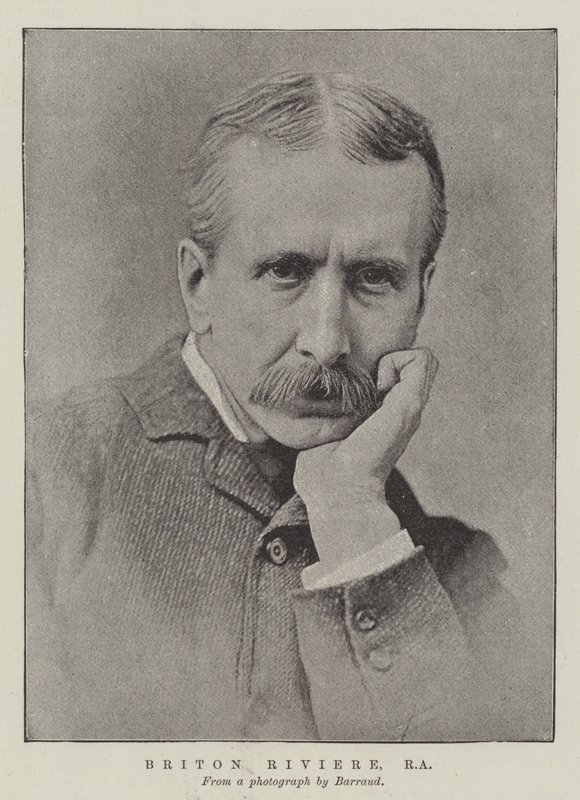 Briton Riviere, RA by English Photographer