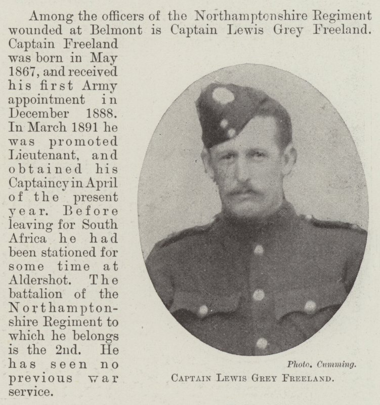 Kaptan Lewis Gray Freeland by English Photographer