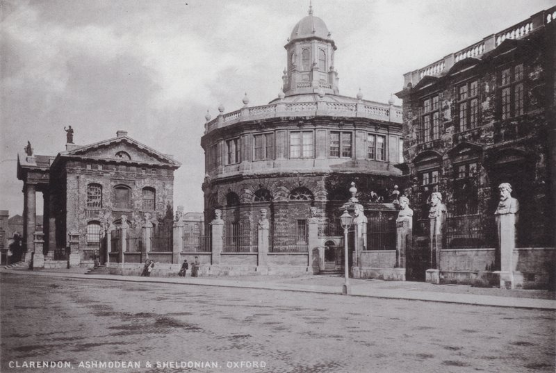 Clarendon, Ashmodean ve Sheldonian, Oxford by English Photographer