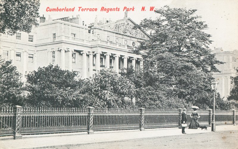 Regents Park'ta Cumberland Terası by English Photographer