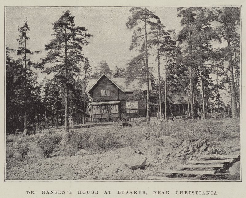 Christiania yakınlarındaki Lysaker