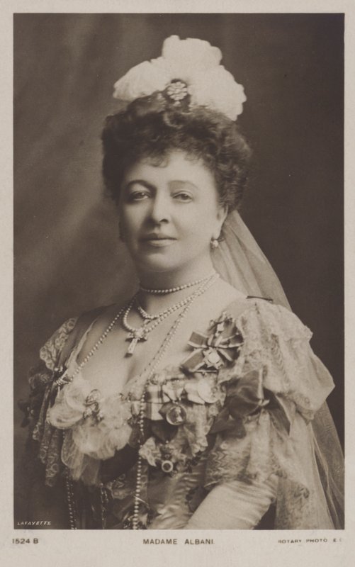 Emma Albani, Kanadalı soprano by English Photographer