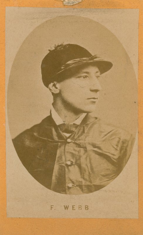 F Webb, jokey by English Photographer