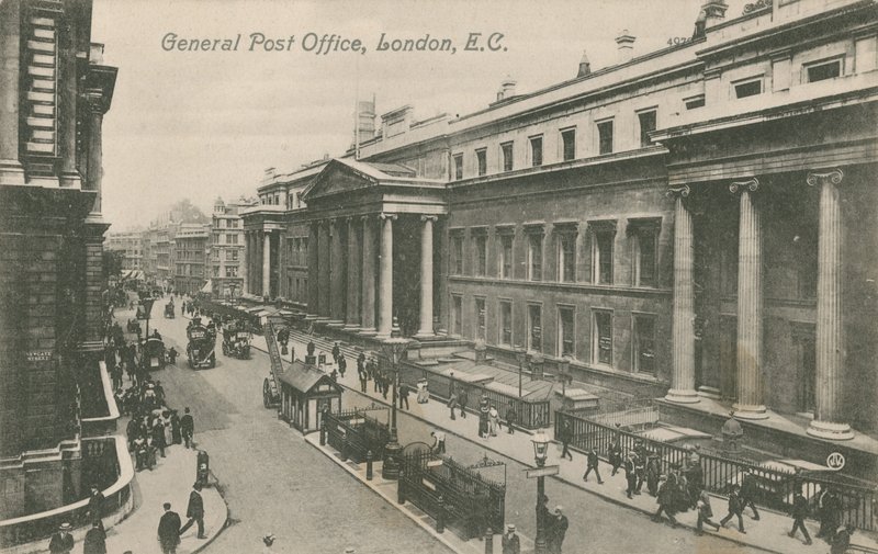 Genel Postane, Londra by English Photographer