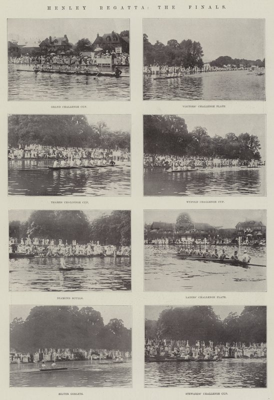 Henley Regatta, Finaller by English Photographer
