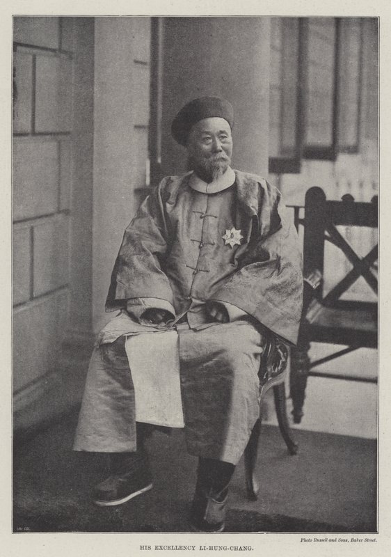 Ekselansları Li-Hung-Chang by English Photographer
