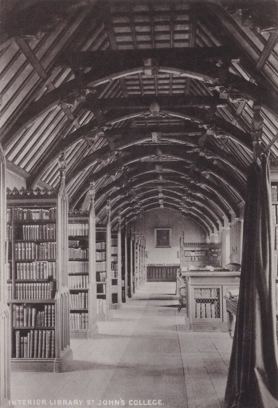 İç Kütüphane St Johns Koleji by English Photographer