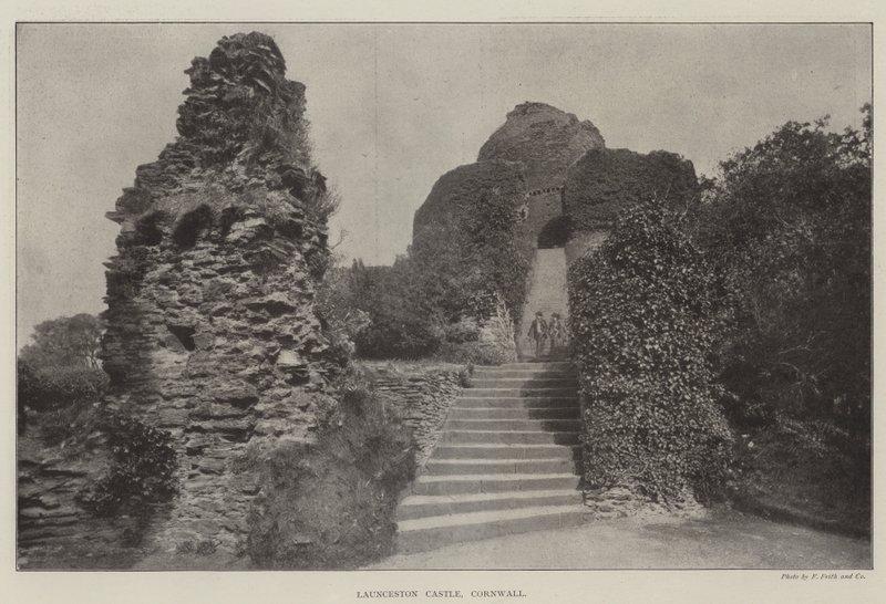 Launceston Kalesi, Cornwall by English Photographer
