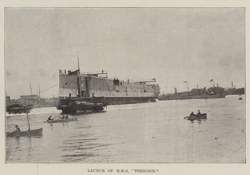 HMS Korkunç Lansmanı by English Photographer