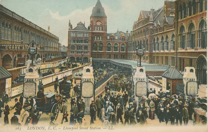 Liverpool Street İstasyonu, Londra by English Photographer