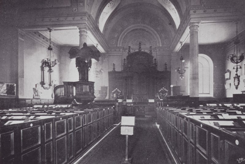 Londra Şehir Kiliseleri: St Mary-at-Hill (s/b fotoğraf) by English Photographer