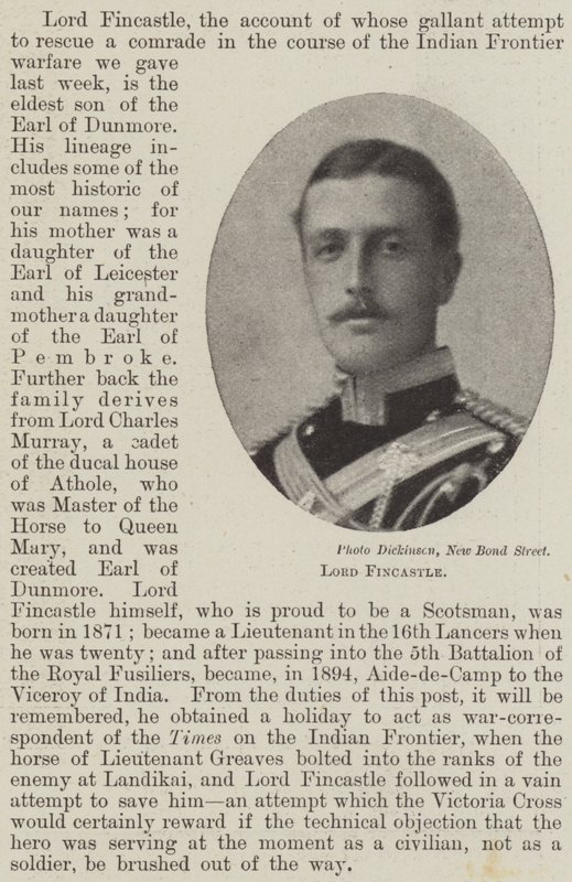 Lord Fincastle by English Photographer