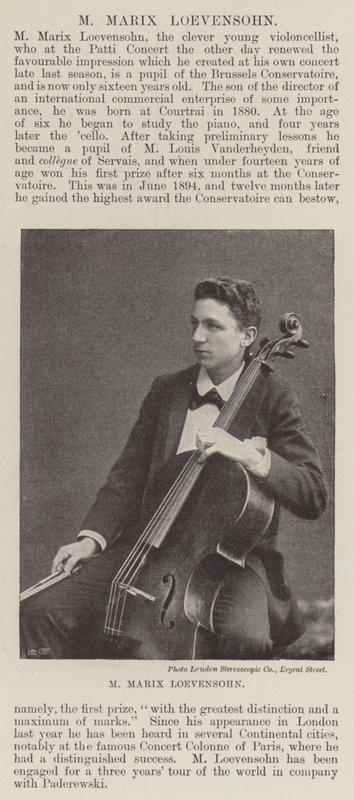 M Matris Loevinsohn by English Photographer