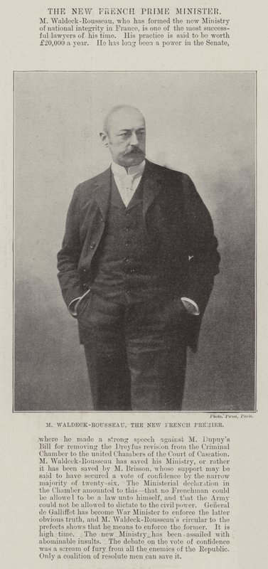 M Waldeck-Rousseau, Fransa