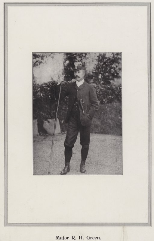 Binbaşı RH Yeşil by English Photographer