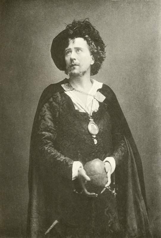 Bay Beerbohm Ağacı Hamlet olarak (gravür) by English Photographer