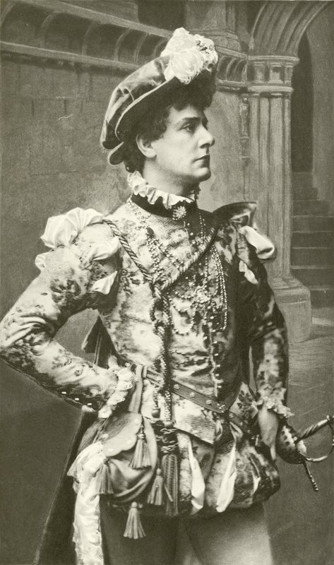 Bay William Terriss Claudio olarak (gravür) by English Photographer