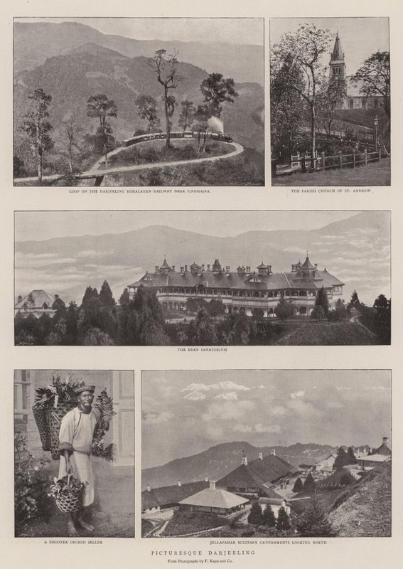 Pitoresk Darjeeling by English Photographer