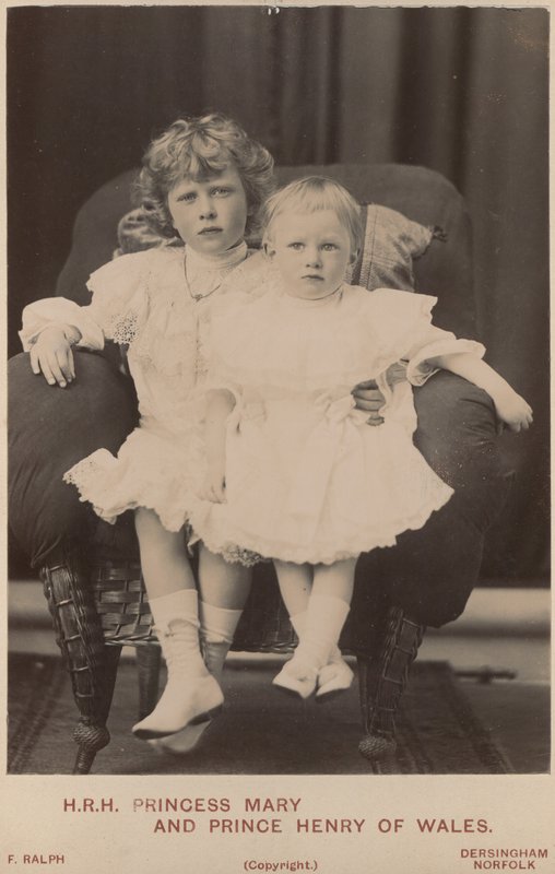 Galler Prensesi Mary ve Prens Henry by English Photographer