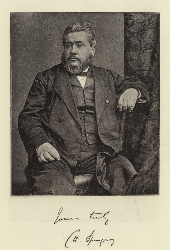 Rev CH Spurgeon by English Photographer