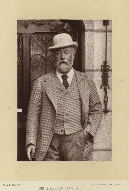 Sör Algernon Borthwick by English Photographer