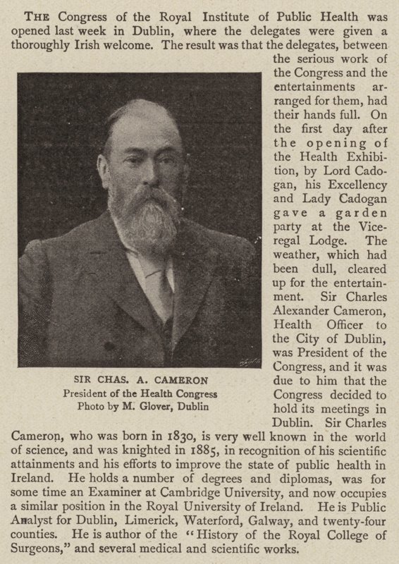 Sir Charles A Cameron by English Photographer