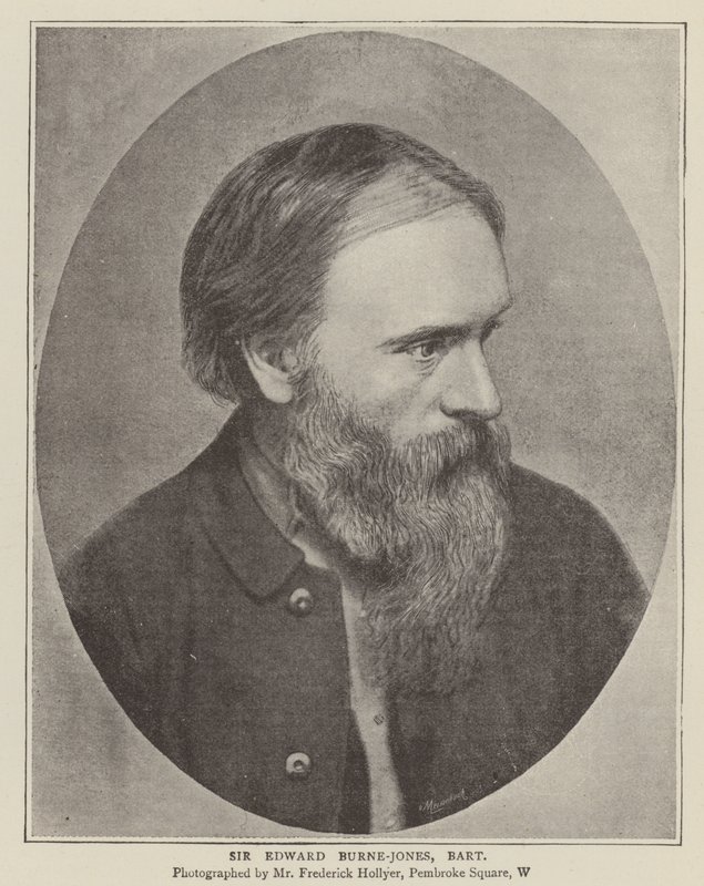 Sir Edward Burne Jones by English Photographer