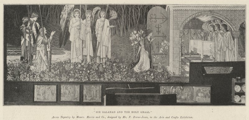 Sir Galahad ve Kutsal Graal by English Photographer