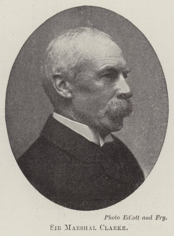 Sir Mareşal Clarke by English Photographer
