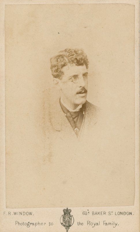 Sör Squire Bancroft by English Photographer