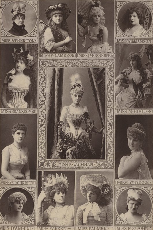 Bazı Başrol Kadın Oyuncuları, A Grubu by English Photographer