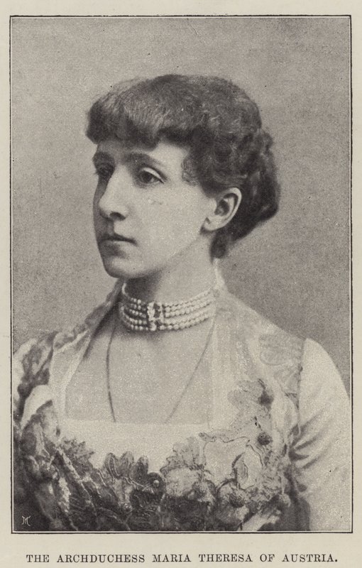 Avusturya arşidüşes Maria Theresa by English Photographer