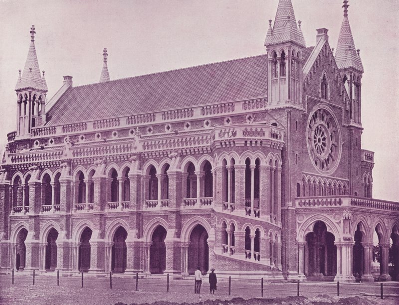 Bombay Üniversitesi Senato Salonu by English Photographer