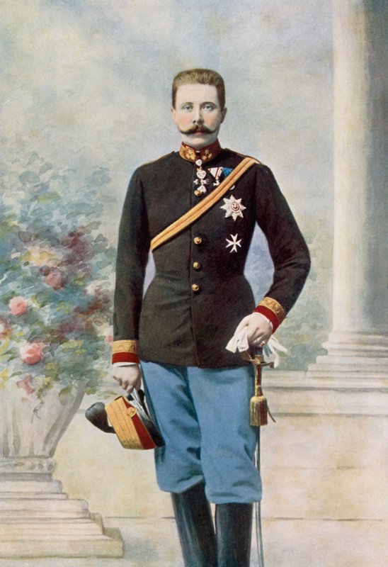 Avusturya Büyük Dükü Ferdinand by English Photographer