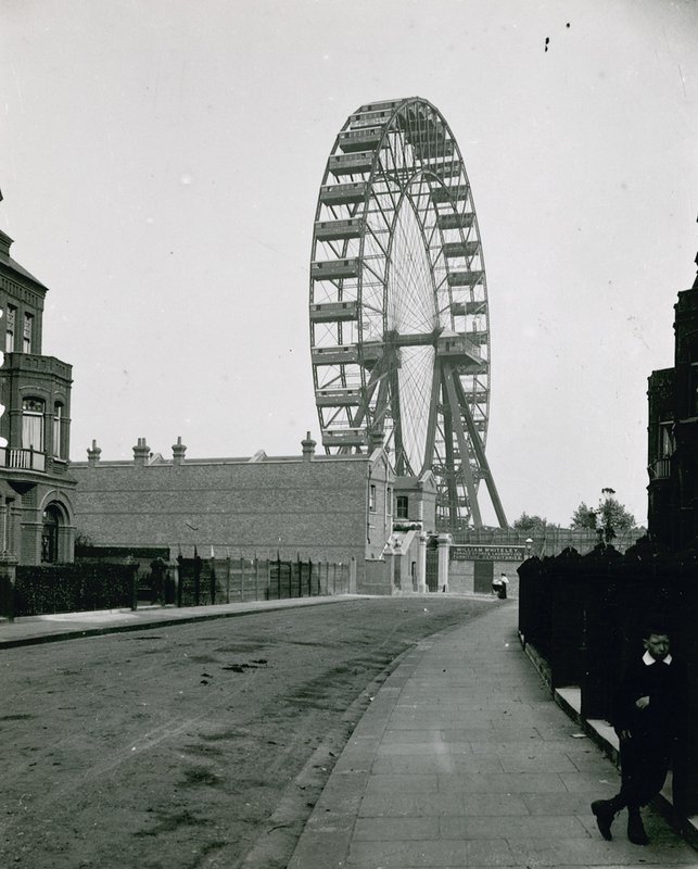 Büyük Çark, Earls Court; Londra by English Photographer