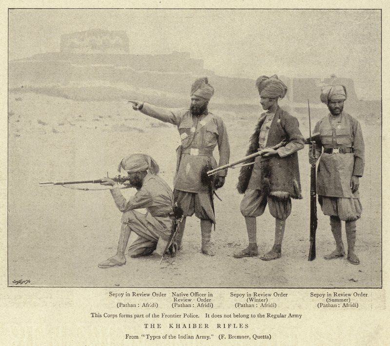 Khaiber Tüfekleri by English Photographer