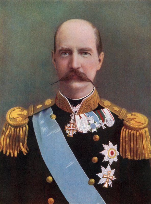 The King of Greece by English Photographer