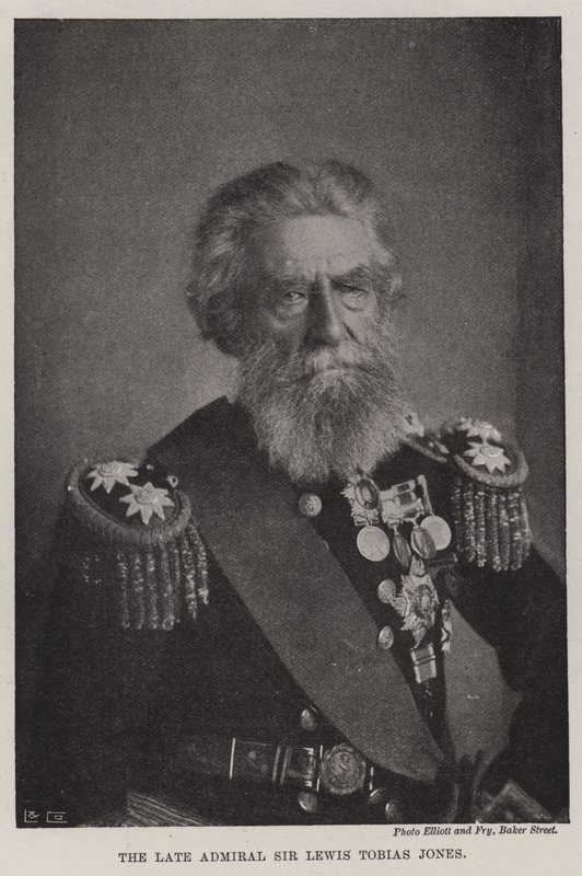 Merhum Amiral Sir Lewis Tobias Jones by English Photographer