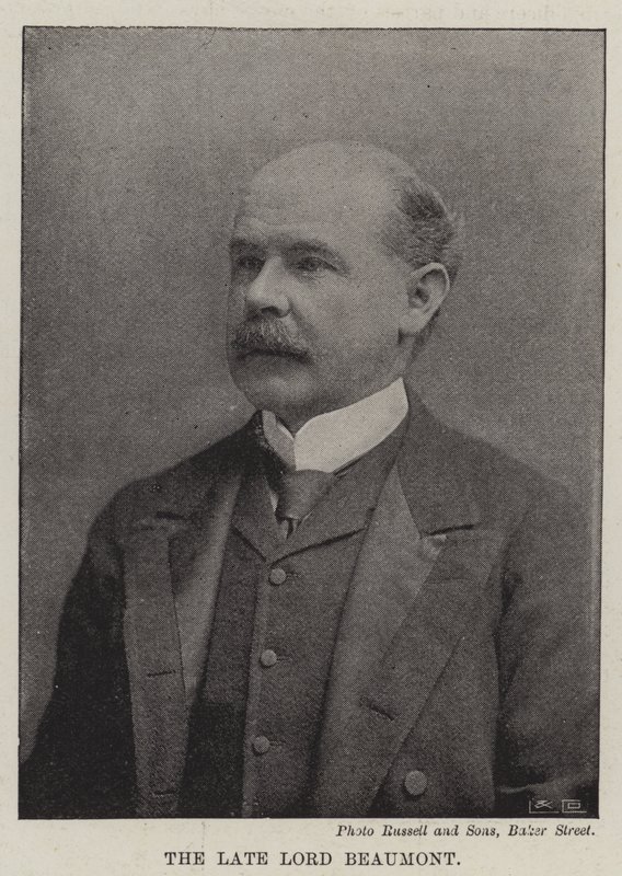 Geç Lord Beaumont by English Photographer
