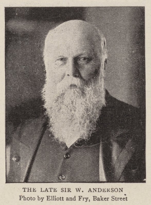 Geç Sir W Anderson by English Photographer