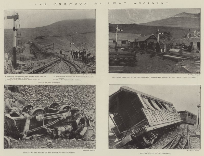 Snowdon Demiryolu Kazası by English Photographer