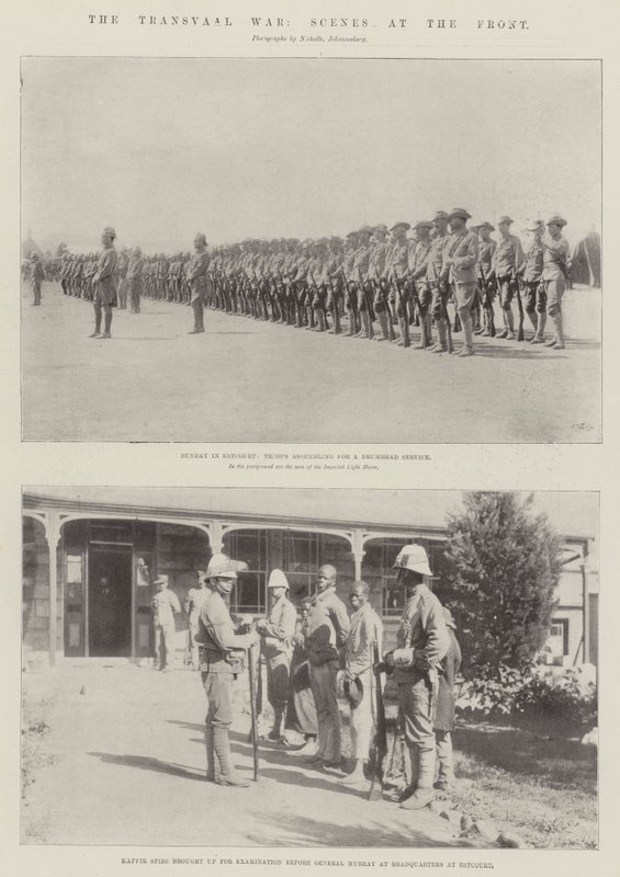 Transvaal Savaşı, Cephedeki Sahneler by English Photographer