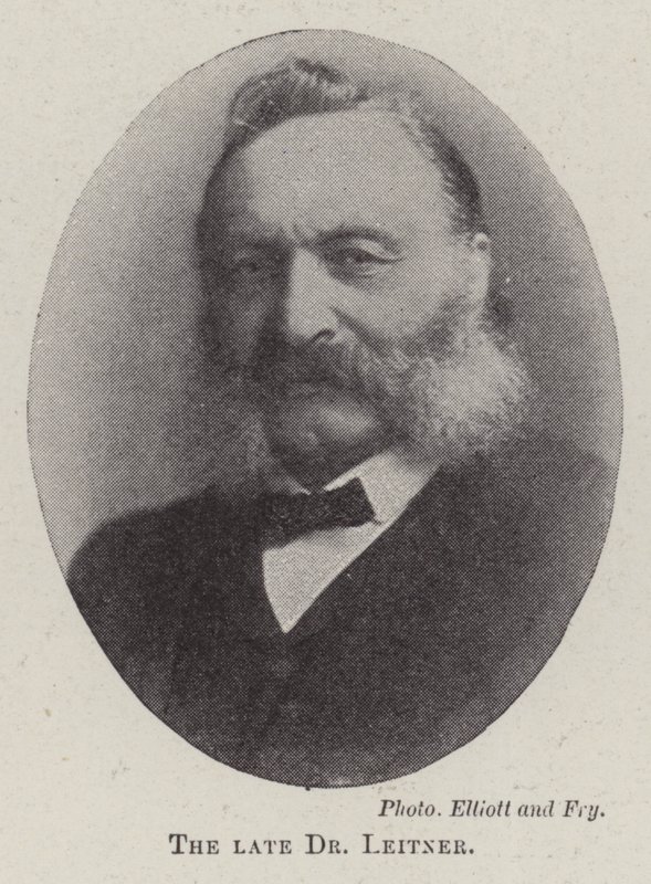 Merhum Dr Leitner by English Photographer
