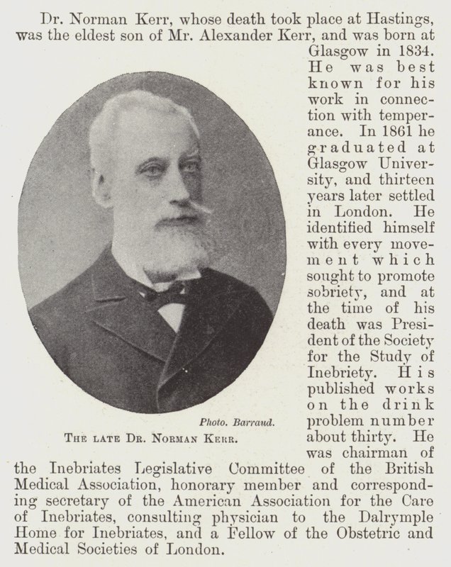 Merhum Dr Norman Kerr by English Photographer