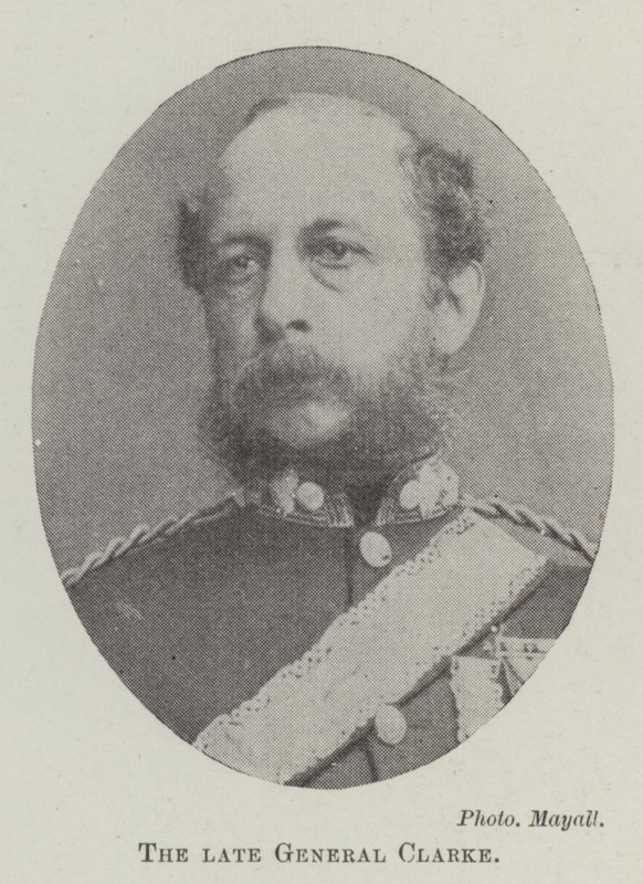 Geç General Clarke by English Photographer